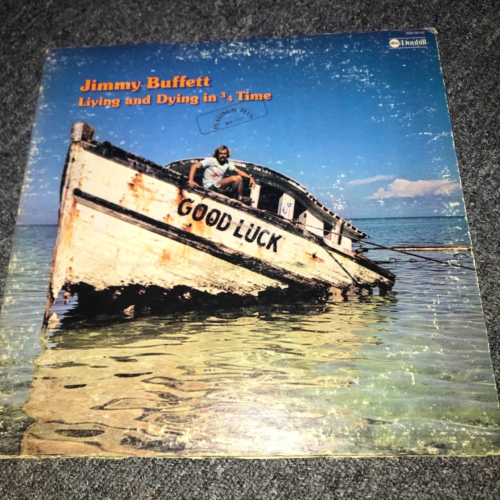 1974 PLATINUM Jimmy Buffett Vinyl Record